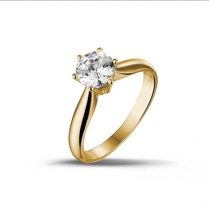 Bague Solitaire Butterfly