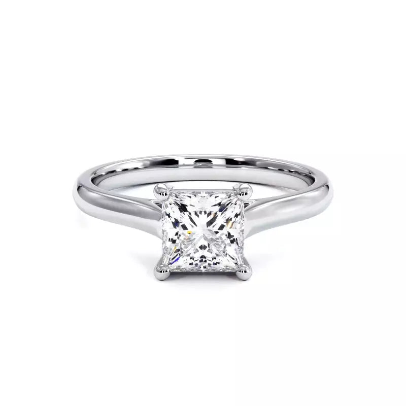 Bague de fiançailles Diamant Princesse Promesses