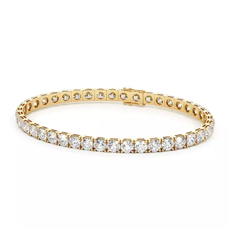 Bracelet rivière de Diamants ronds