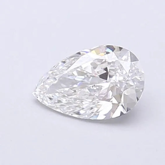0.50ct Pear Lab Grown Diamond (Colour D, Clarity VS2, IGI Certified)