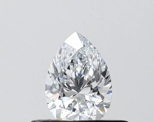 0.52ct Pear Lab Grown Diamond (Colour F, Clarity VS1, IGI Certified)