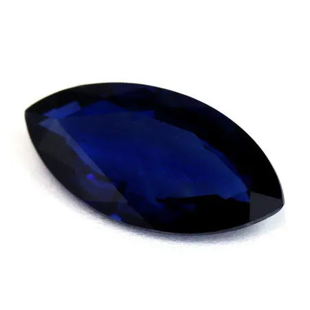 1.44ct Marquise Natural Sapphire (Colour Blue, Clarity Slightly Included, Cut Faceted)