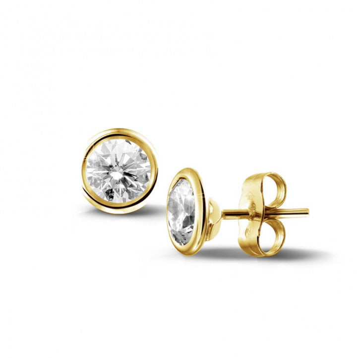 Boucle D'oreilles point diamant