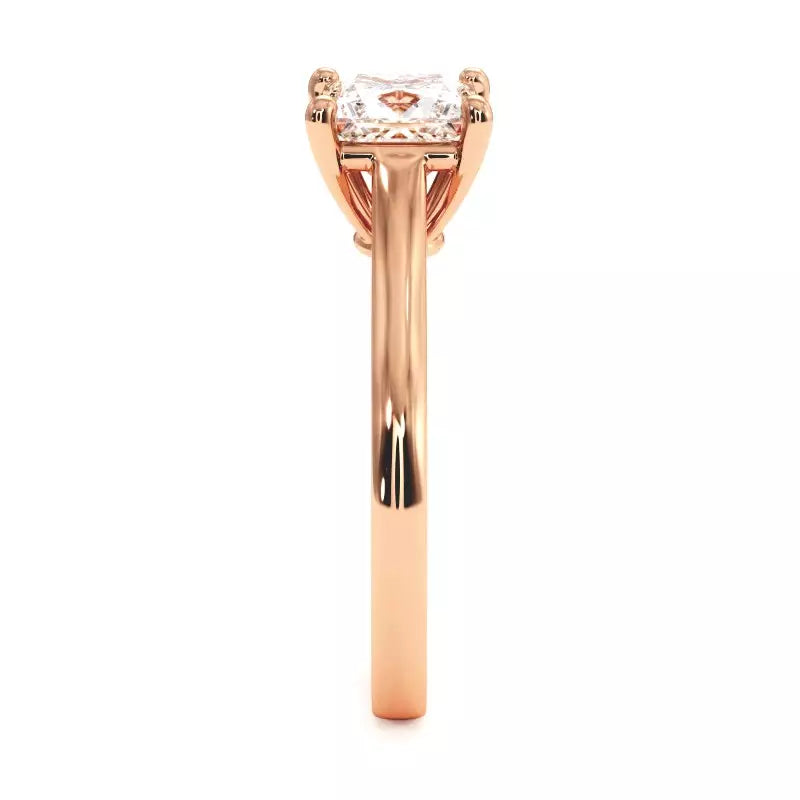 Bague de fiançailles Diamant Princesse Promesses
