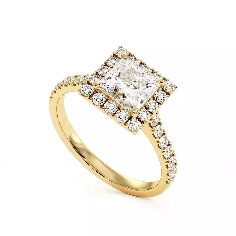 Solitaire Diamant Princesse Ma vie