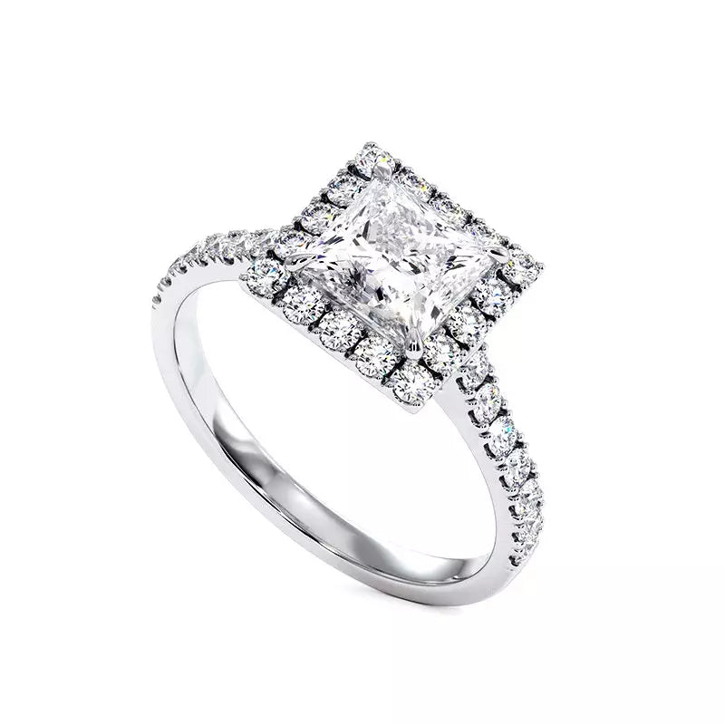 Solitaire Diamant Princesse Ma vie