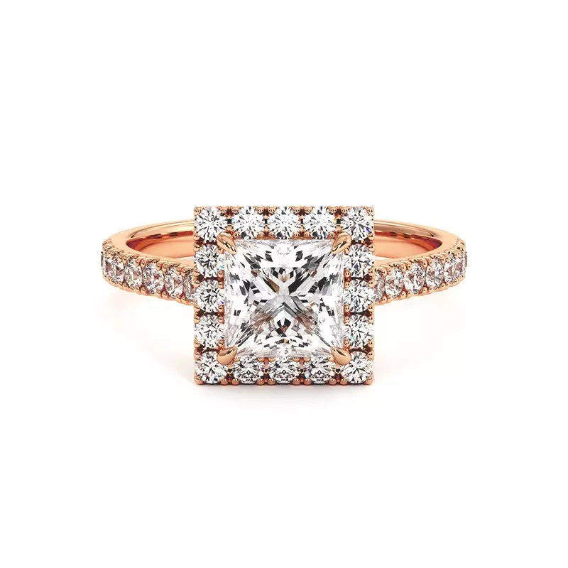 Solitaire Diamant Princesse Ma vie