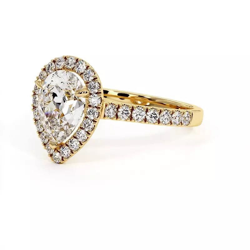 Solitaire Diamant Poire Ma Vie