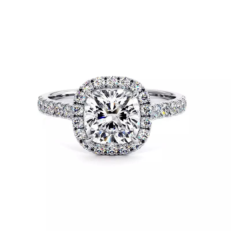 Solitaire Diamant Coussin Ma Vie