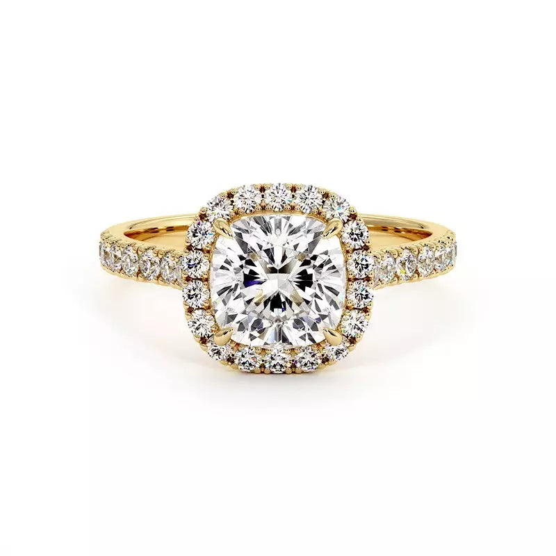 Solitaire Diamant Coussin Ma Vie