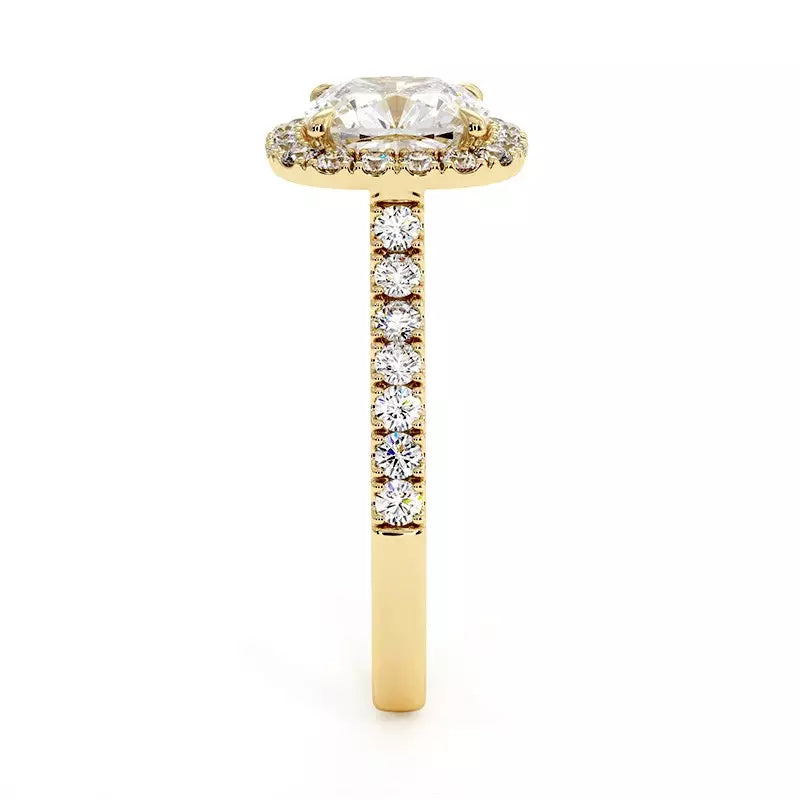 Solitaire Diamant Coussin Ma Vie