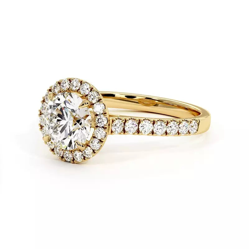 Solitaire Diamant Rond Ma Vie