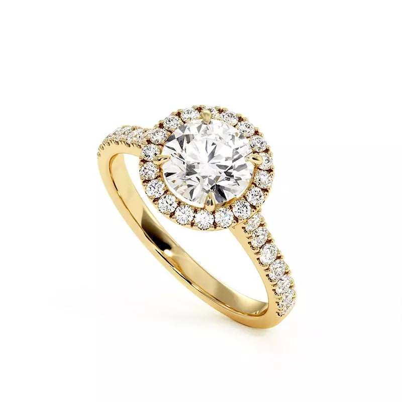 Solitaire Diamant Rond Ma Vie