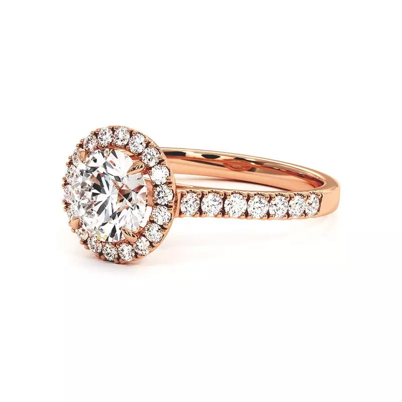 Solitaire Diamant Rond Ma Vie
