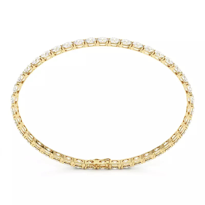 Bracelet rivière de Diamants ronds