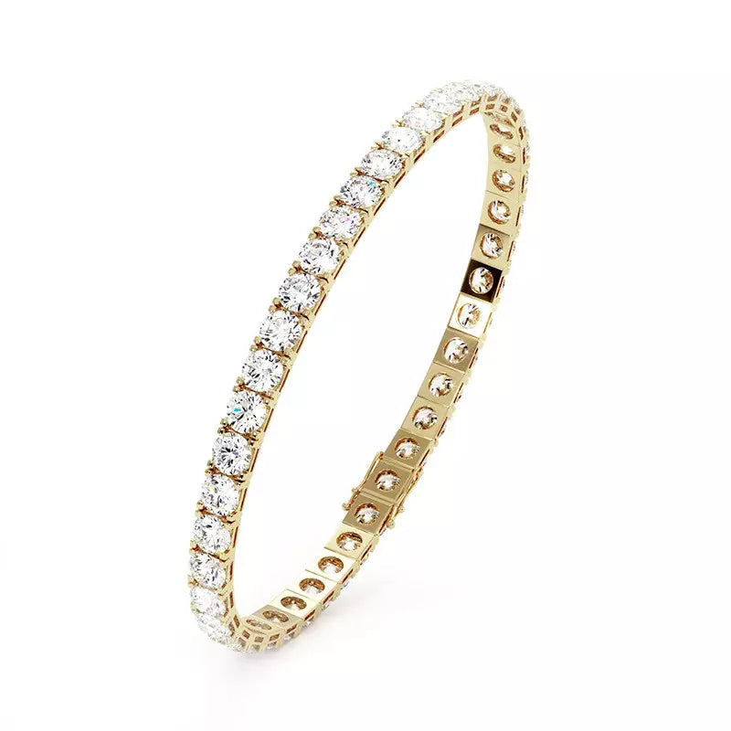 Bracelet rivière de Diamants ronds