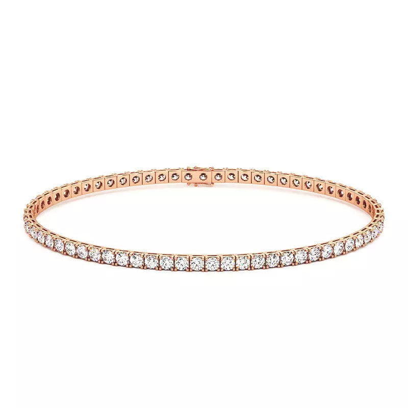 Bracelet rivière de Diamants ronds
