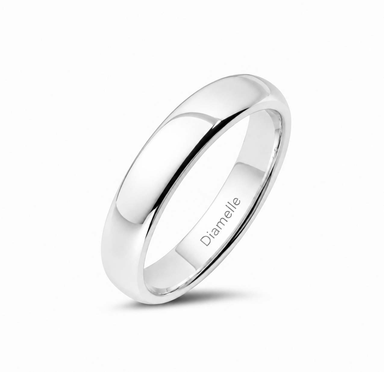 Alliance classique large homme en or 18 carats