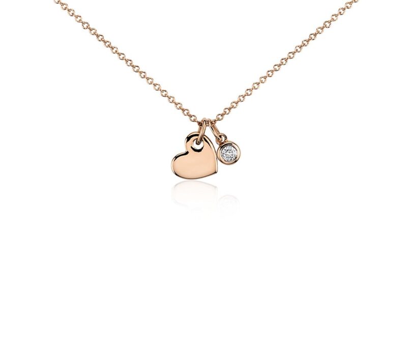 Pendentif coeur Double